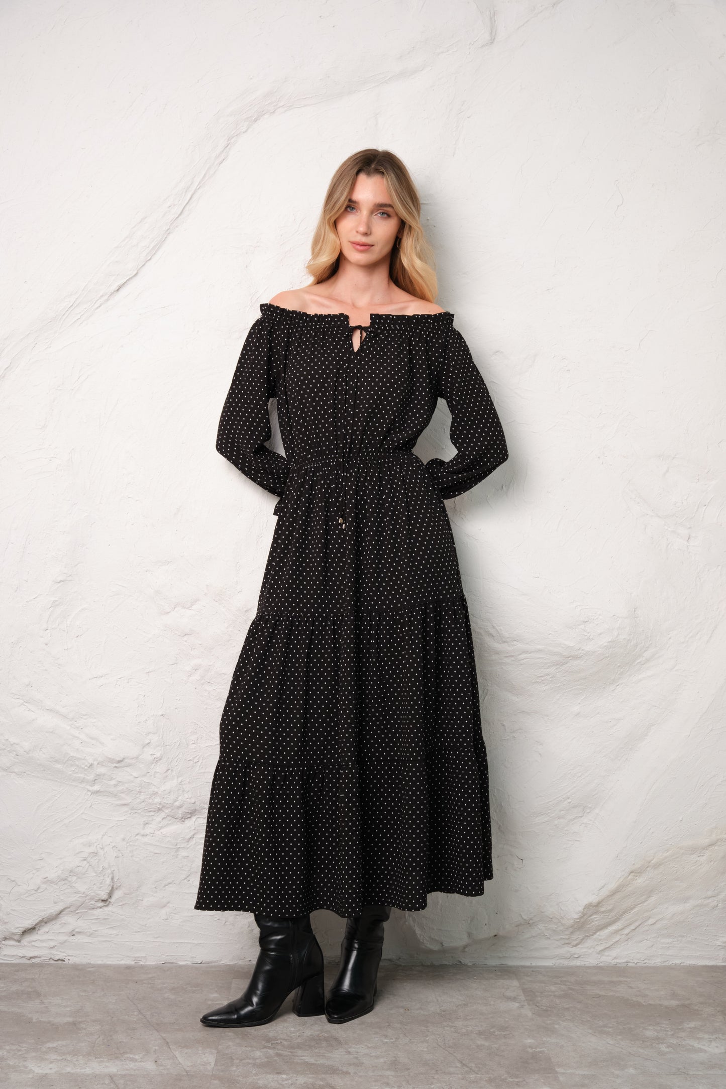 Vestido Bras - Polka Dots