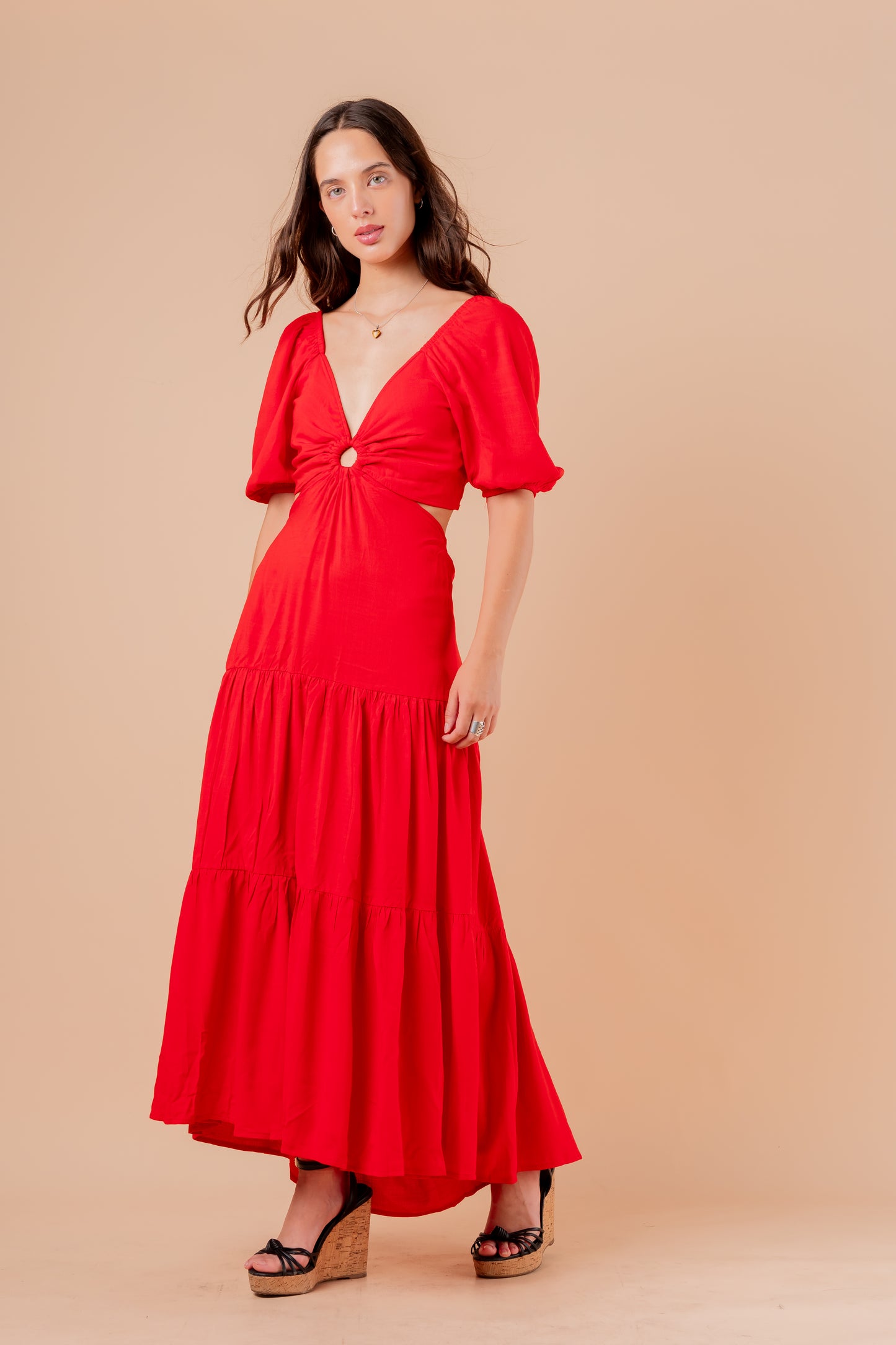 Vestido Cecilia - Rojo