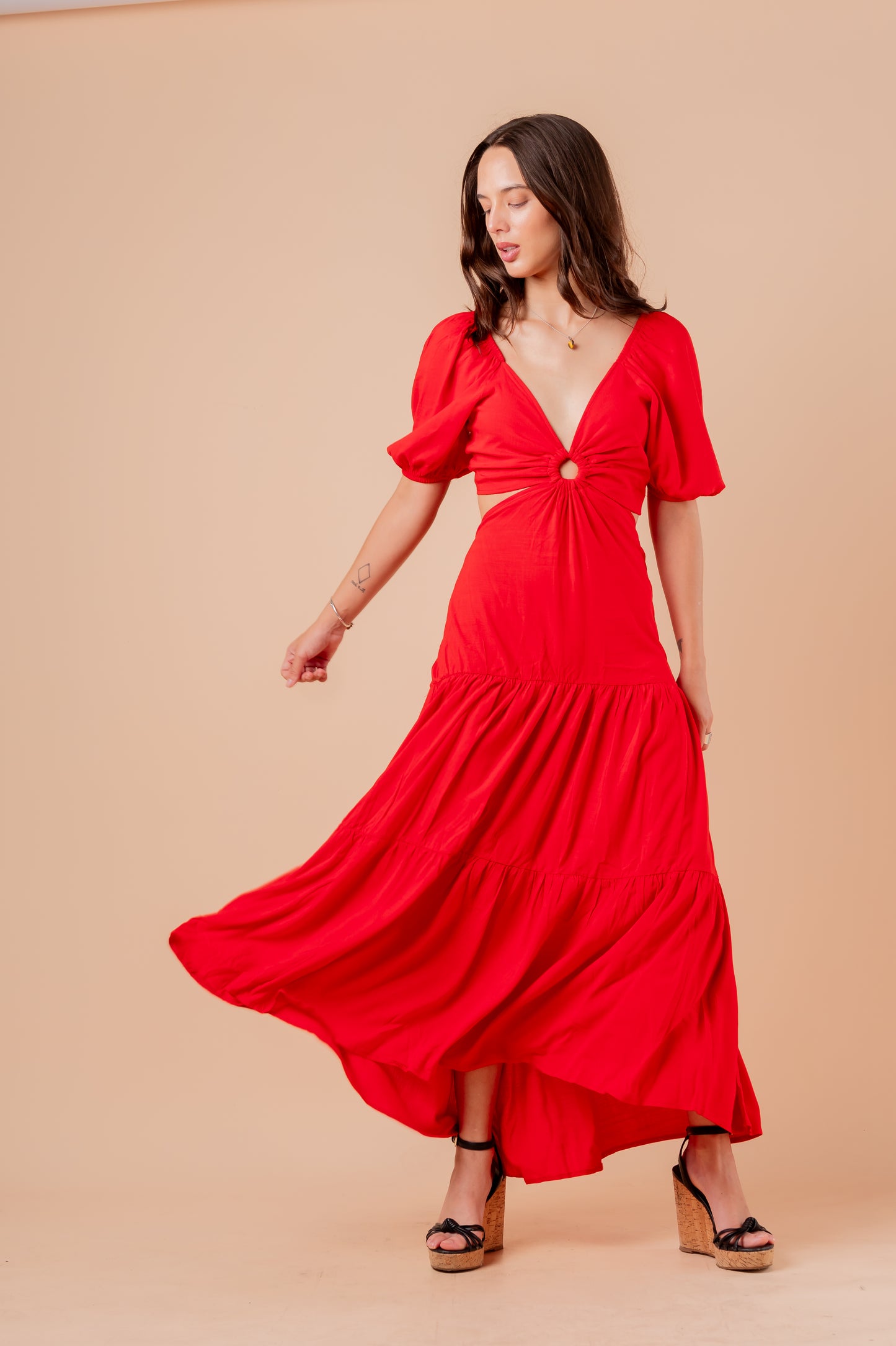 Vestido Cecilia - Rojo