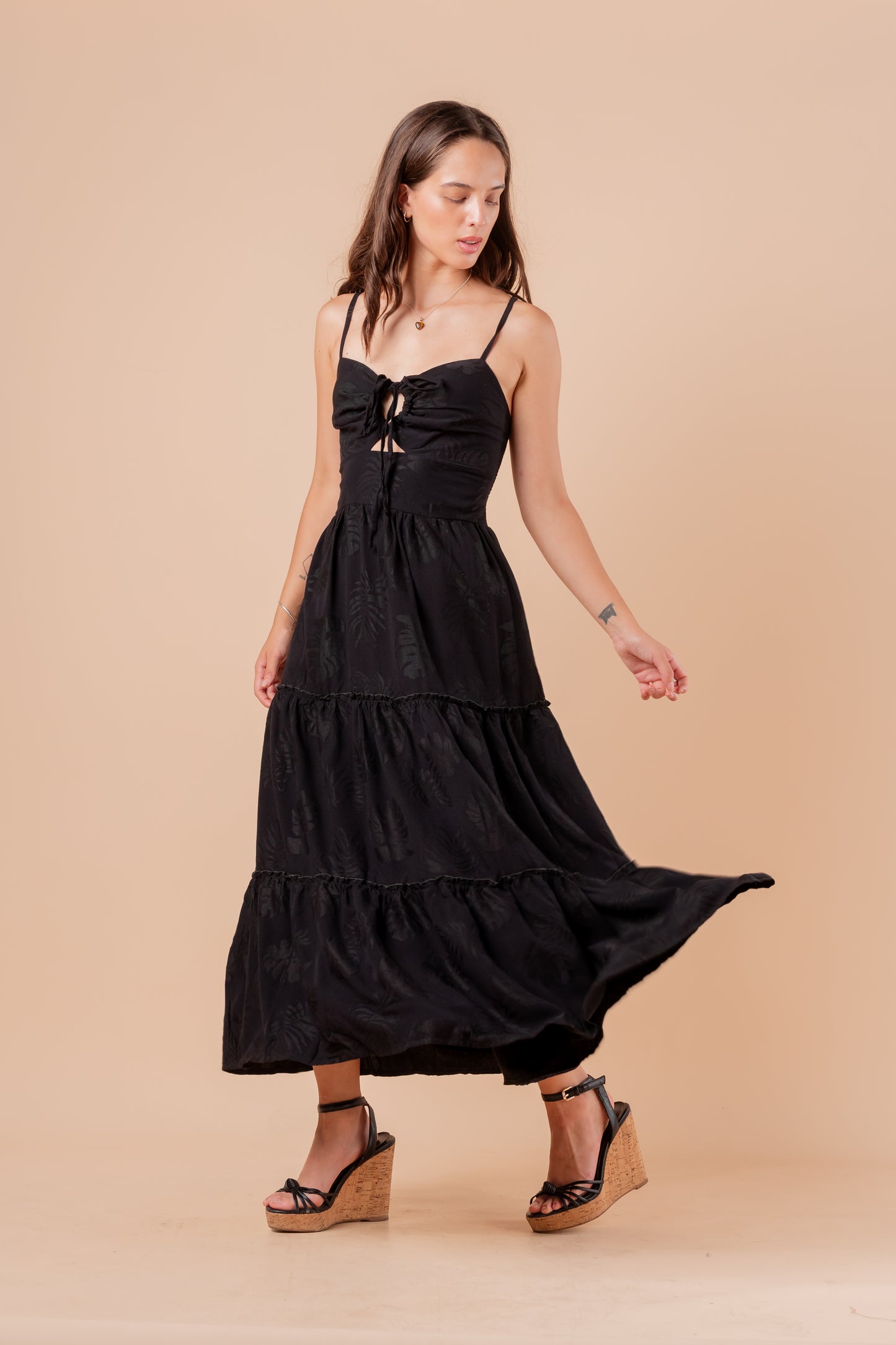 Vestido Analu - Negro