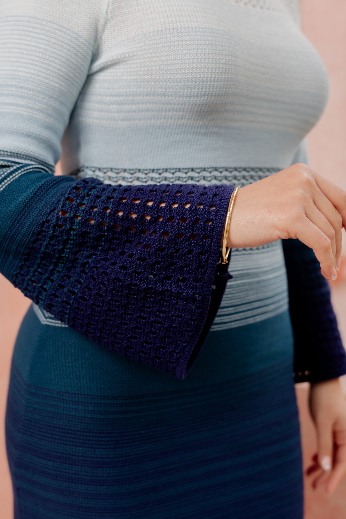 Vestido Mariana - Azul