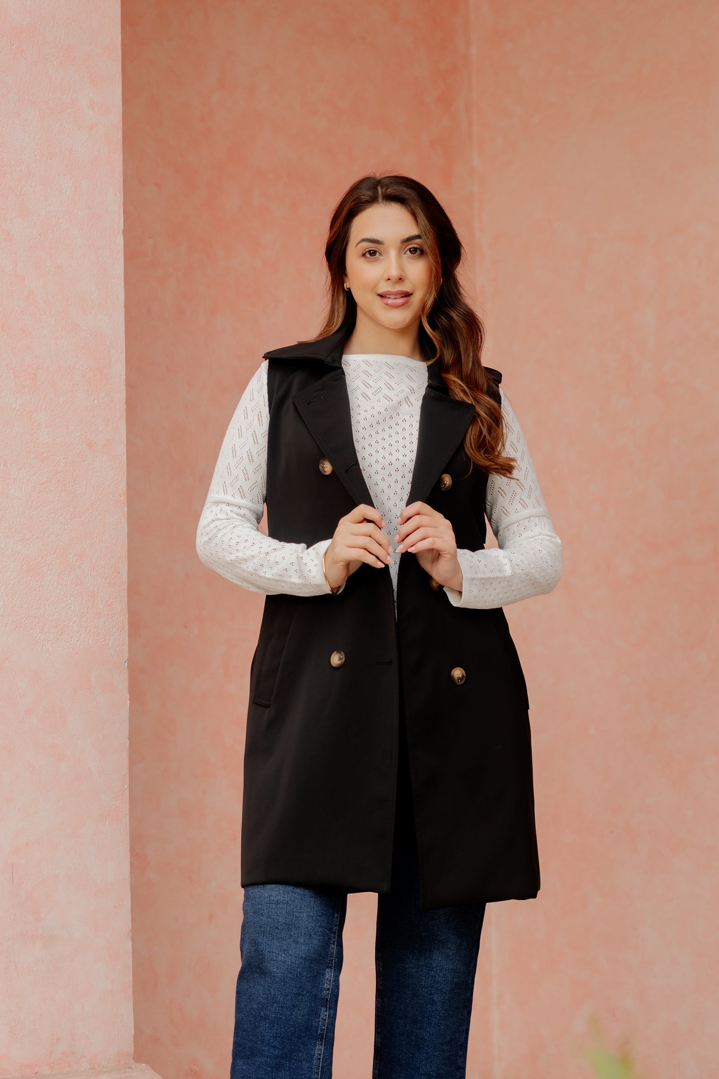 Chaleco Mariale - Negro