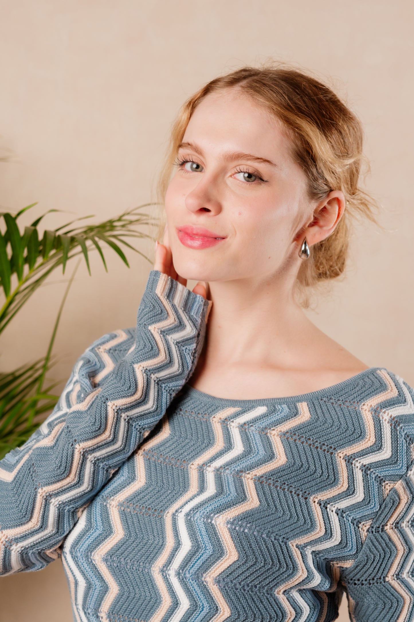 Vestido Daphne - Azul acero