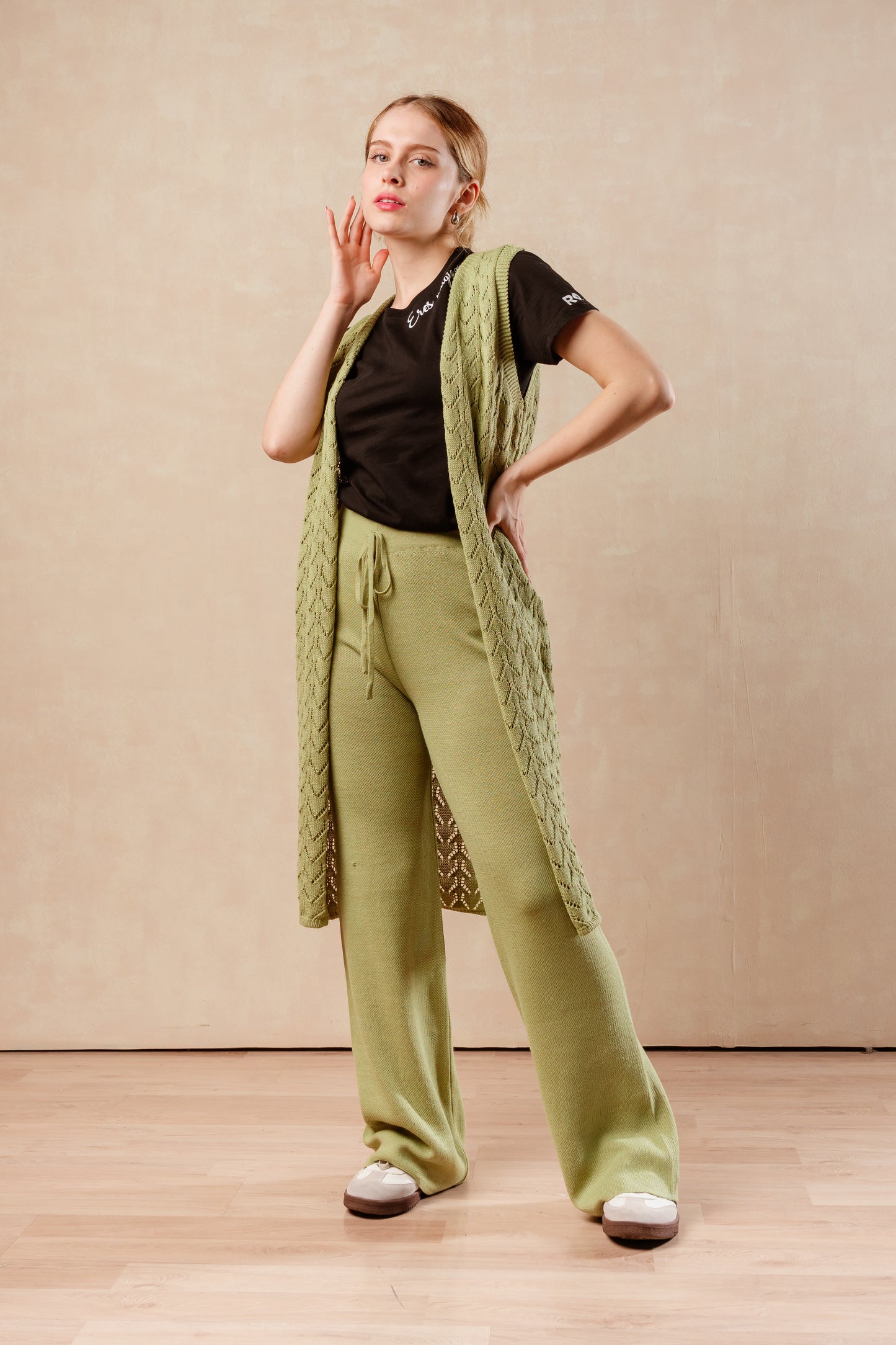 Pantalón Beli - Verde pistacho