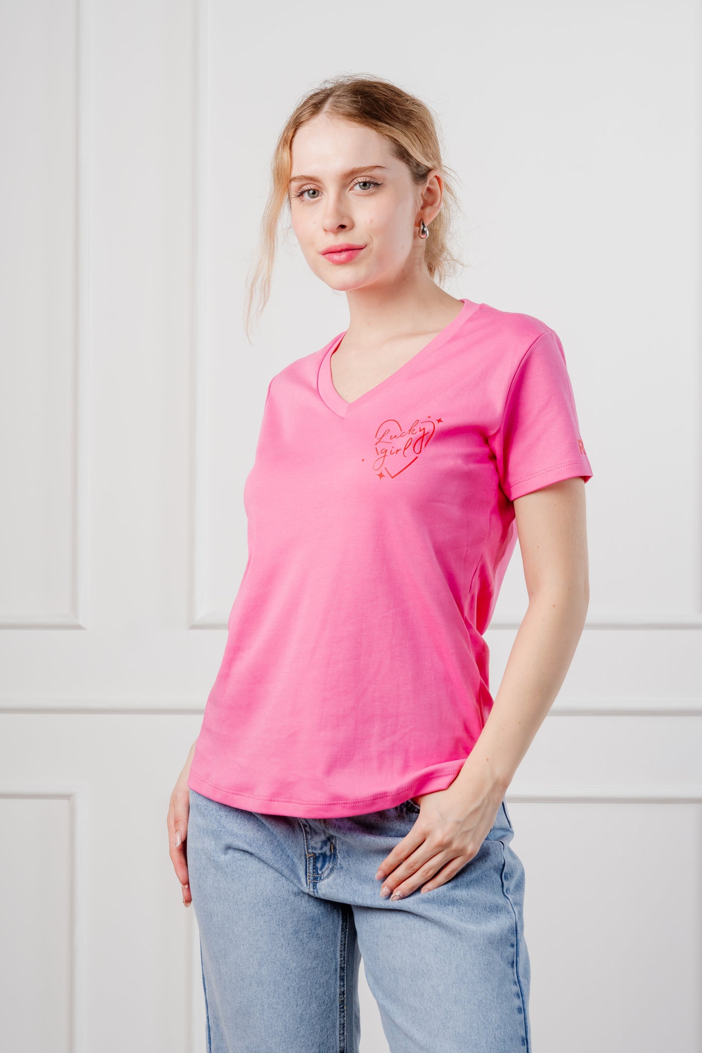 T-Shirt Lucky girl