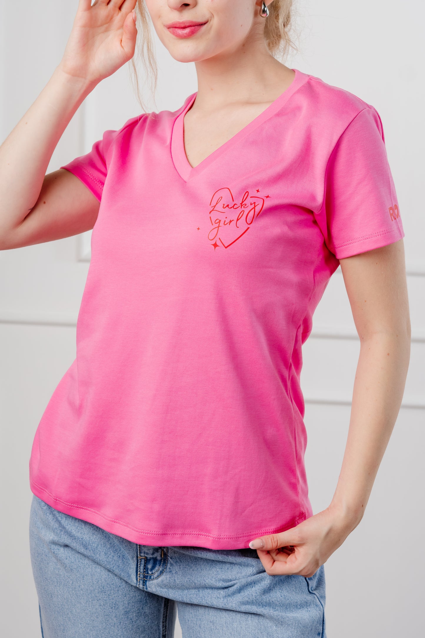 T-Shirt Lucky girl