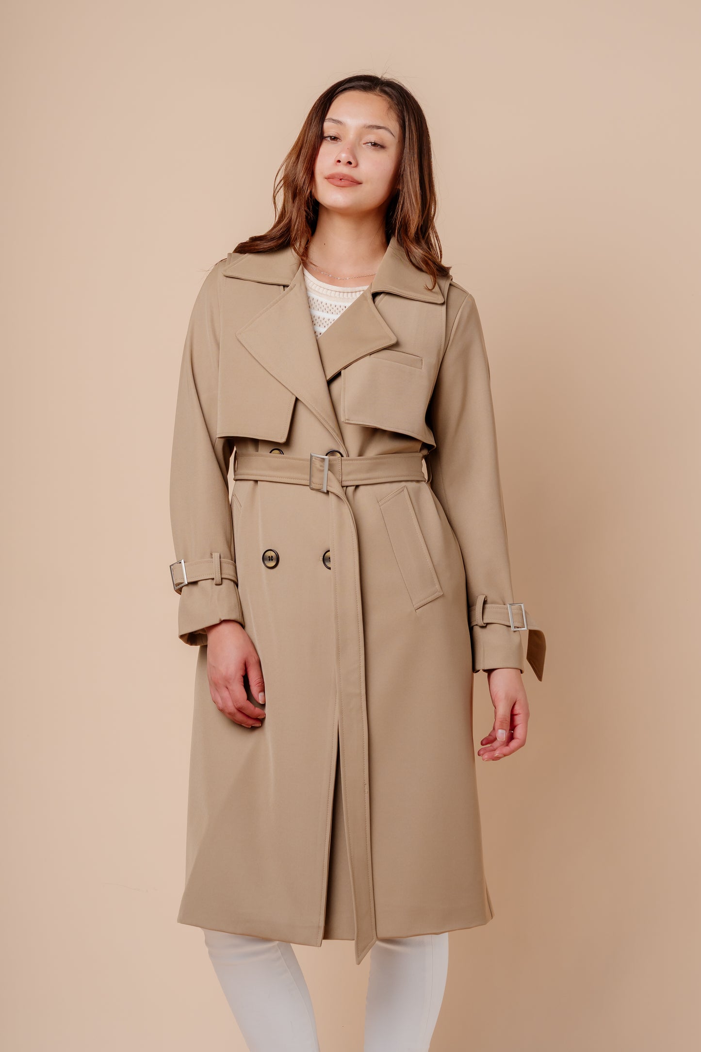 Trench Largo Nana - Beige