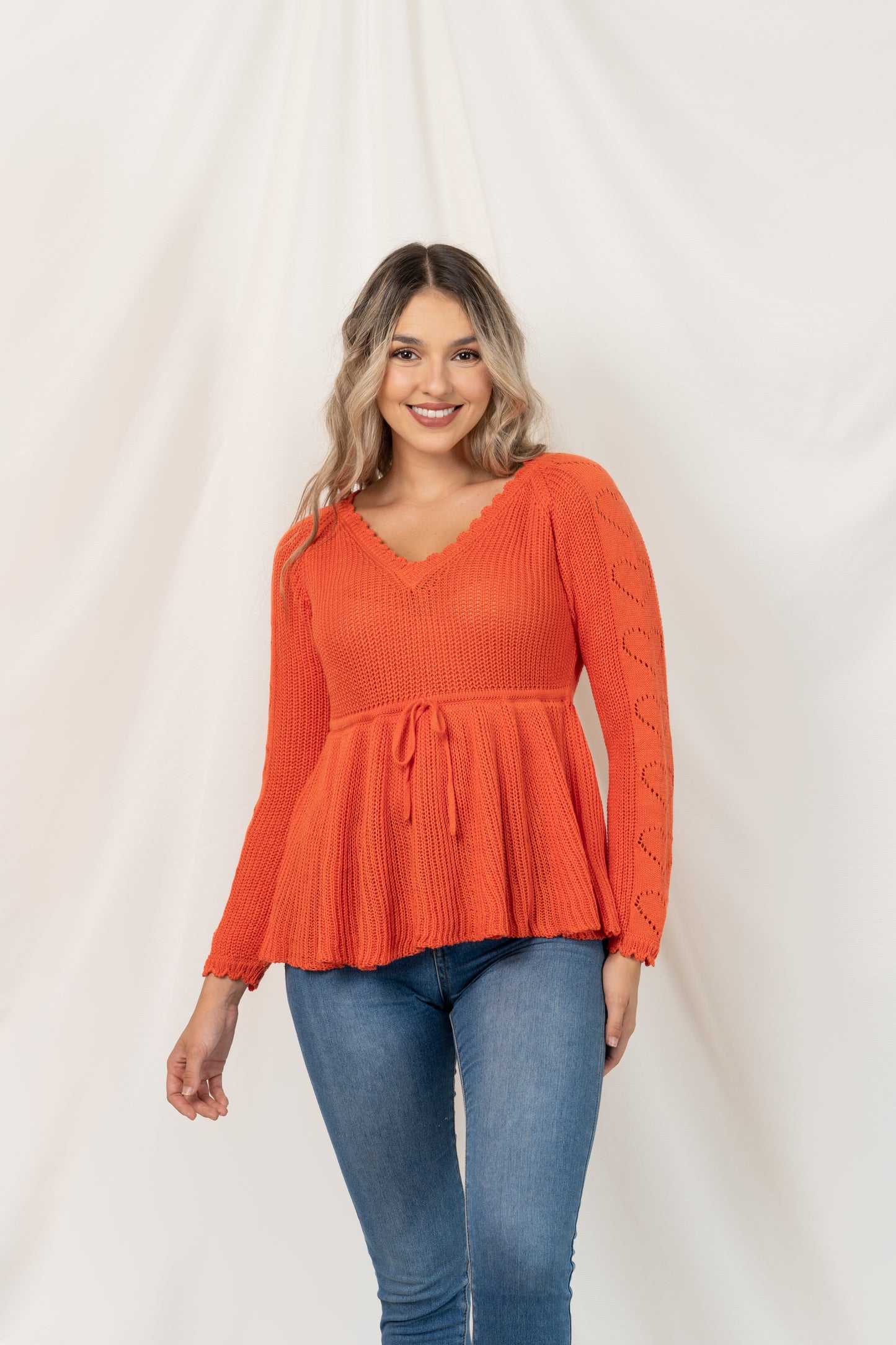 Chompa Lara - Naranja