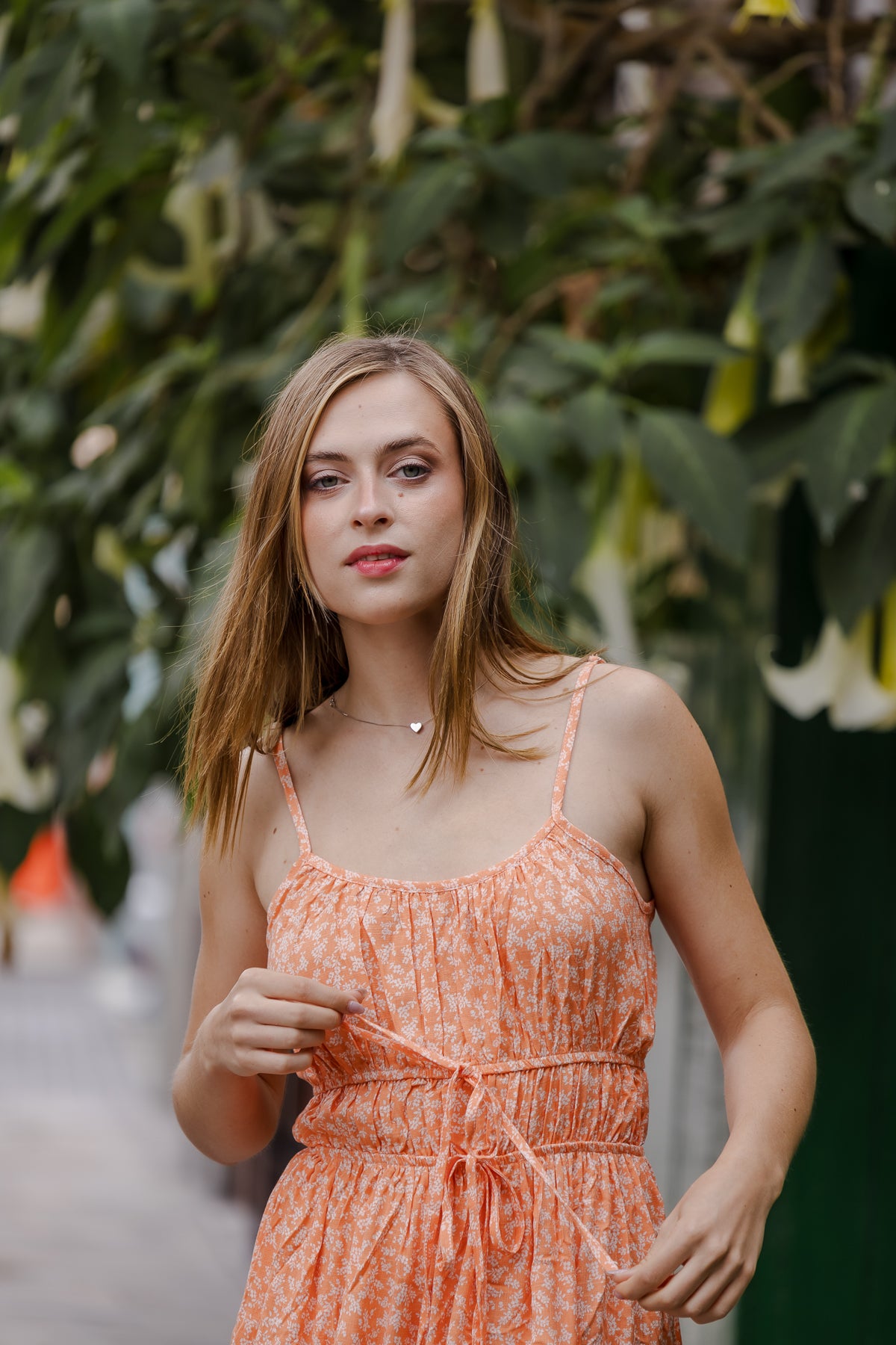 Vestido Kai - Mandarina