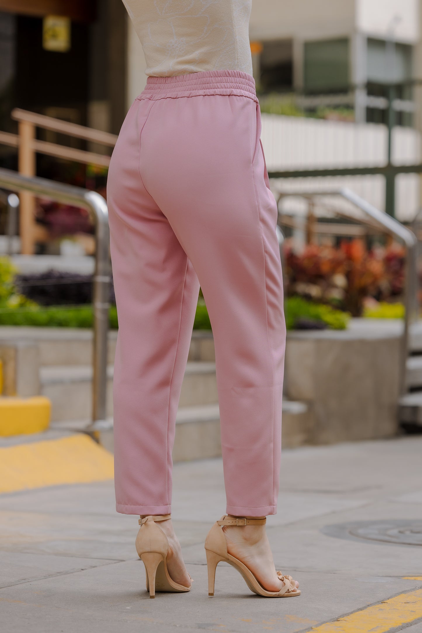 Pantalón Naim - Palo Rosa