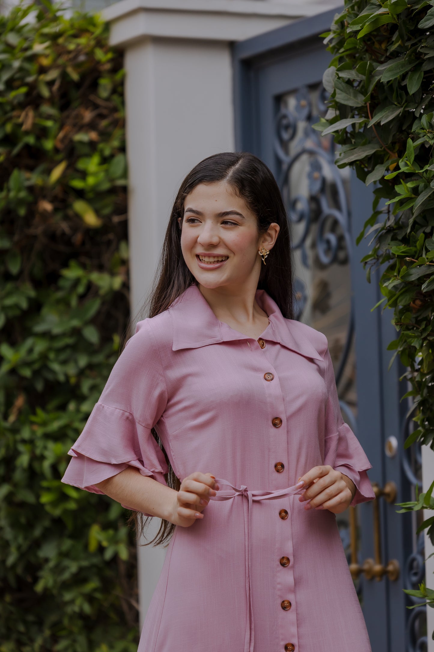 Vestido Aurora - Palo Rosa