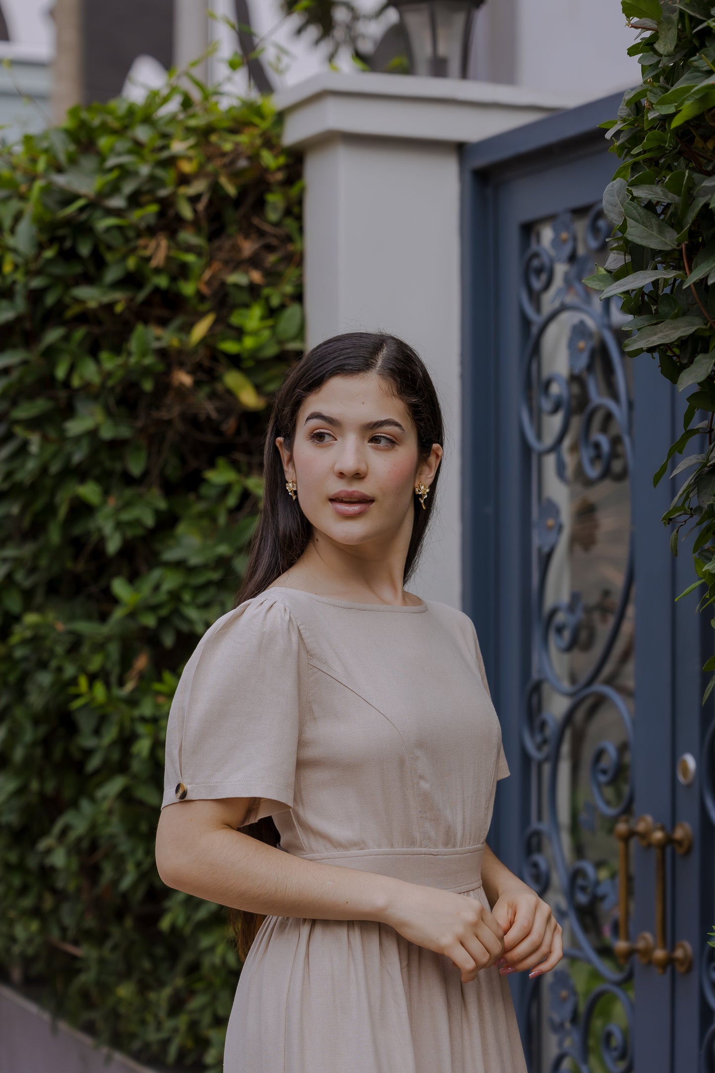 Vestido Poly - Crudo
