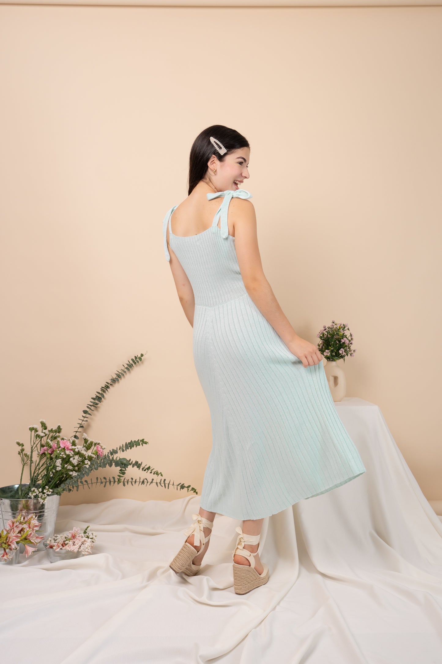 Vestido Sol - Verde Agua