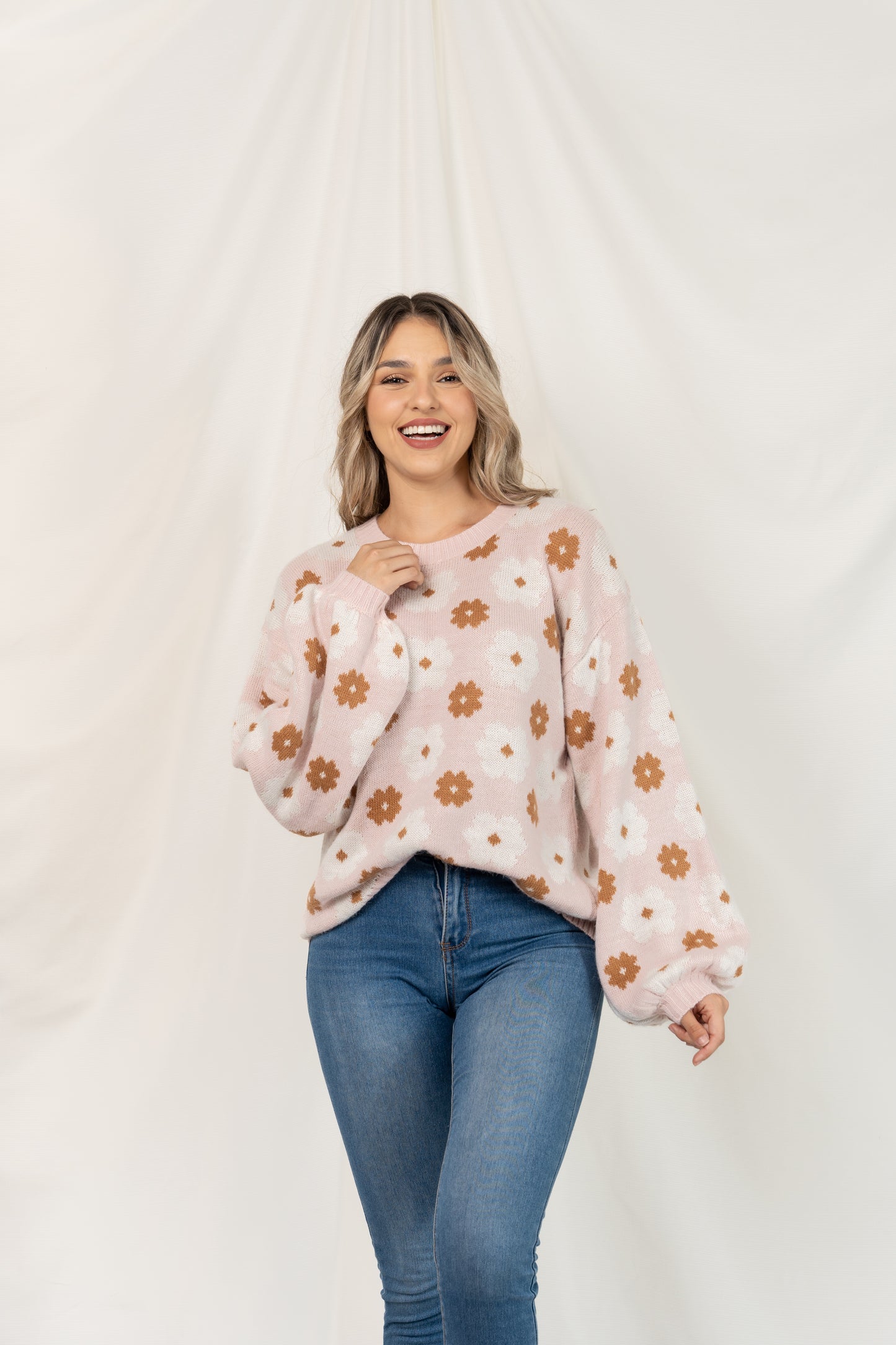 Chompa Barbara - Rosa
