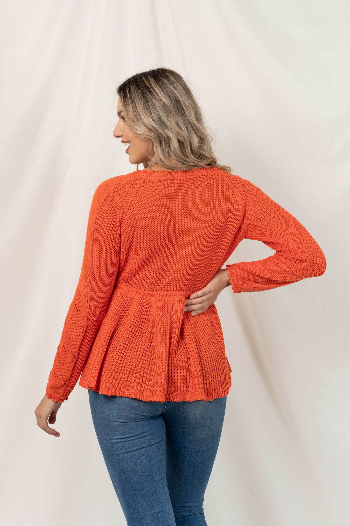 Chompa Lara - Naranja