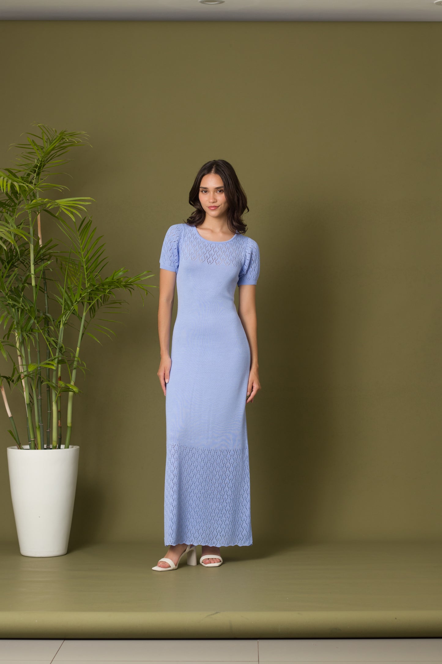 Vestido Valentina - Azul cielo