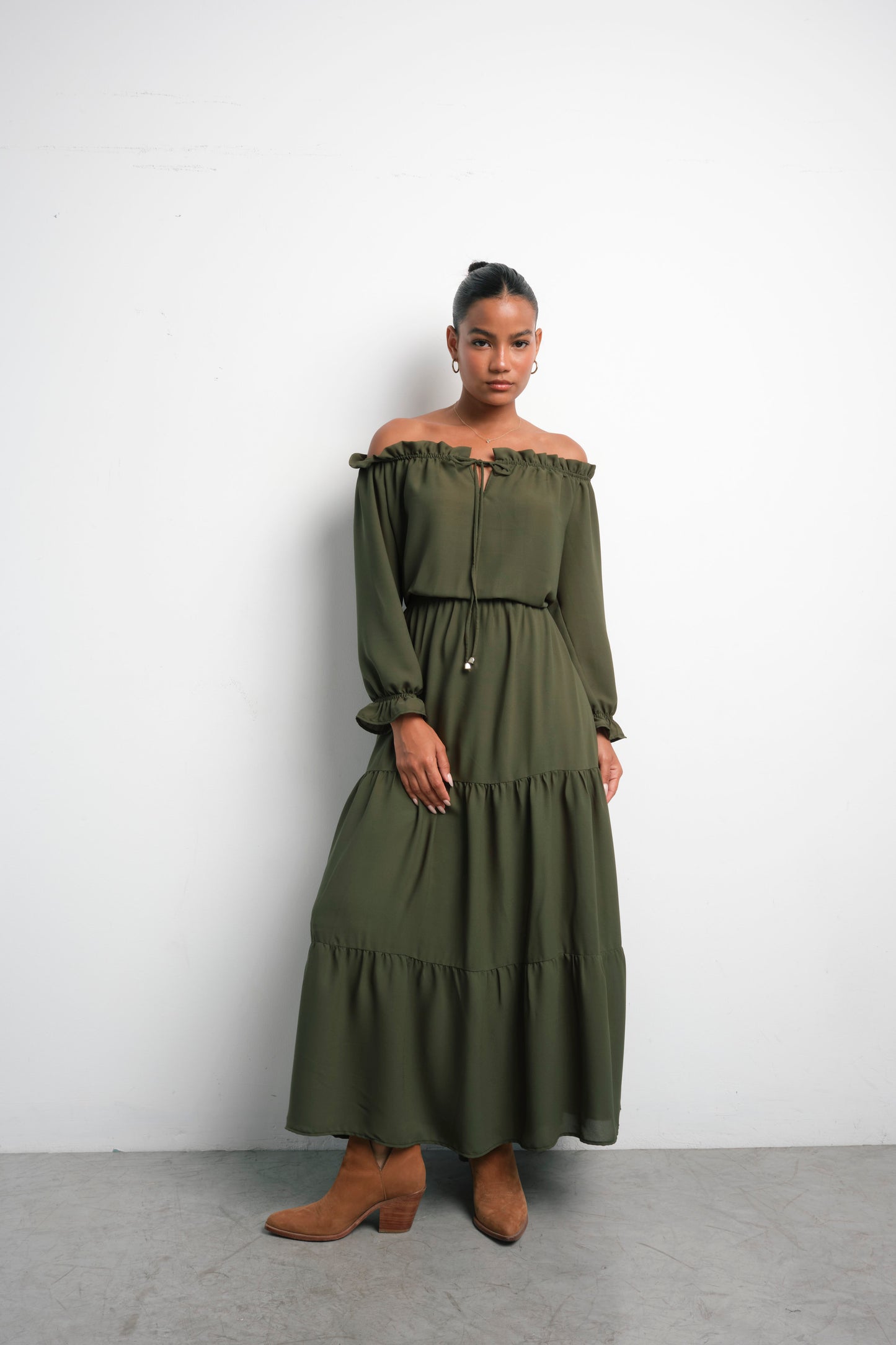 Vestido Bras - Verde