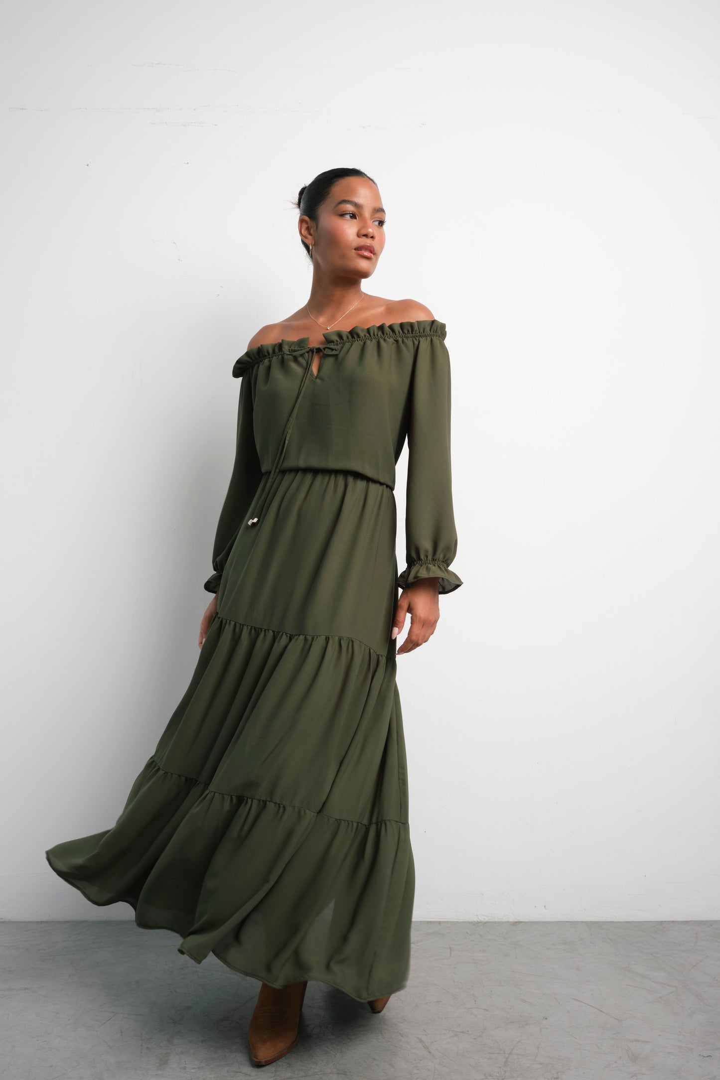 Vestido Bras - Verde