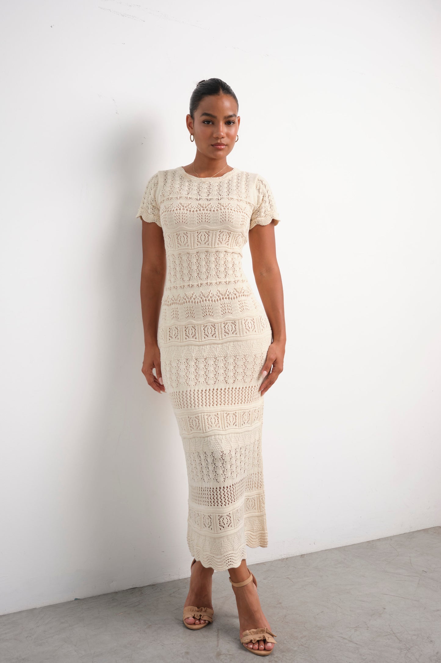 Vestido Bruna - Crudo