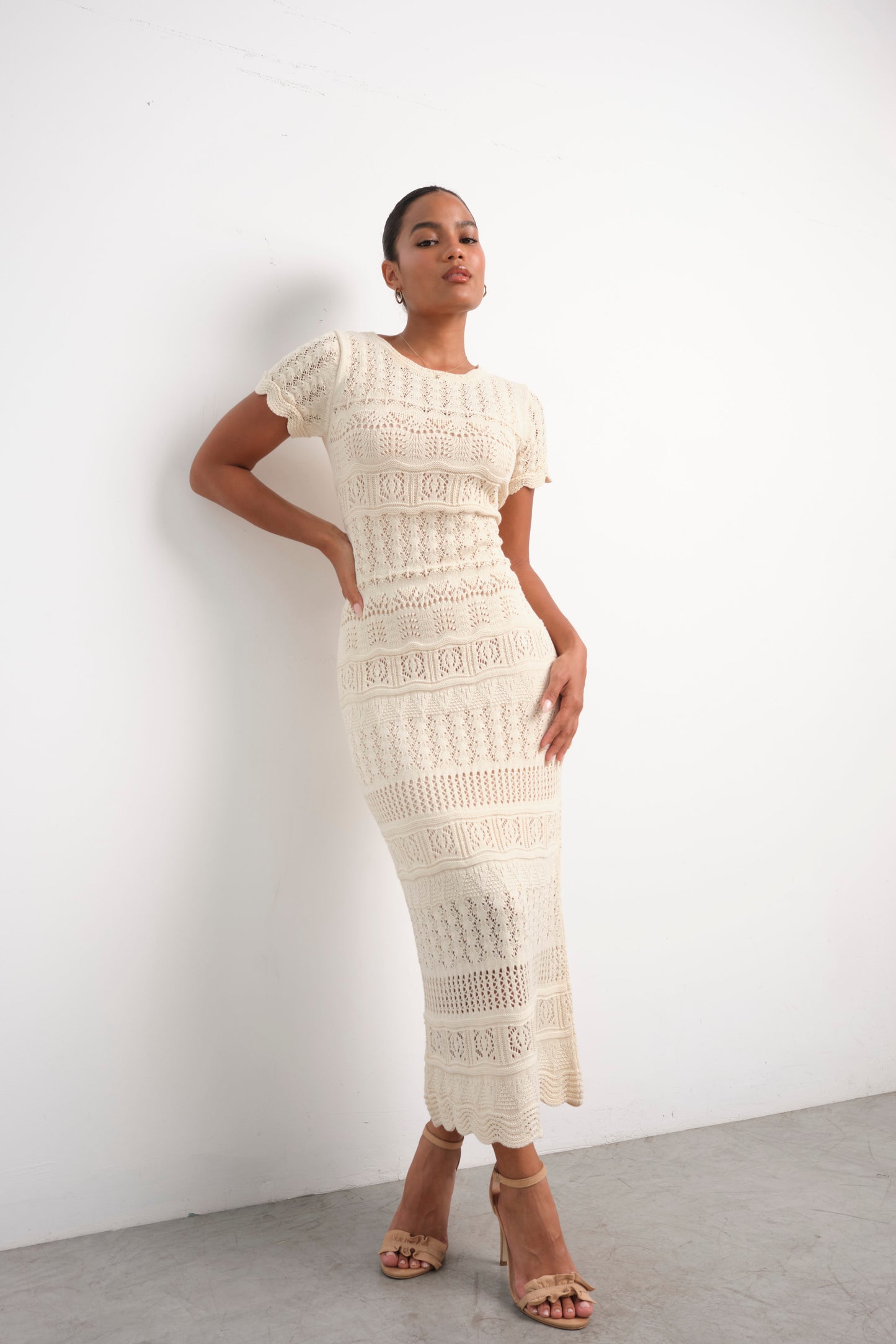 Vestido Bruna - Crudo