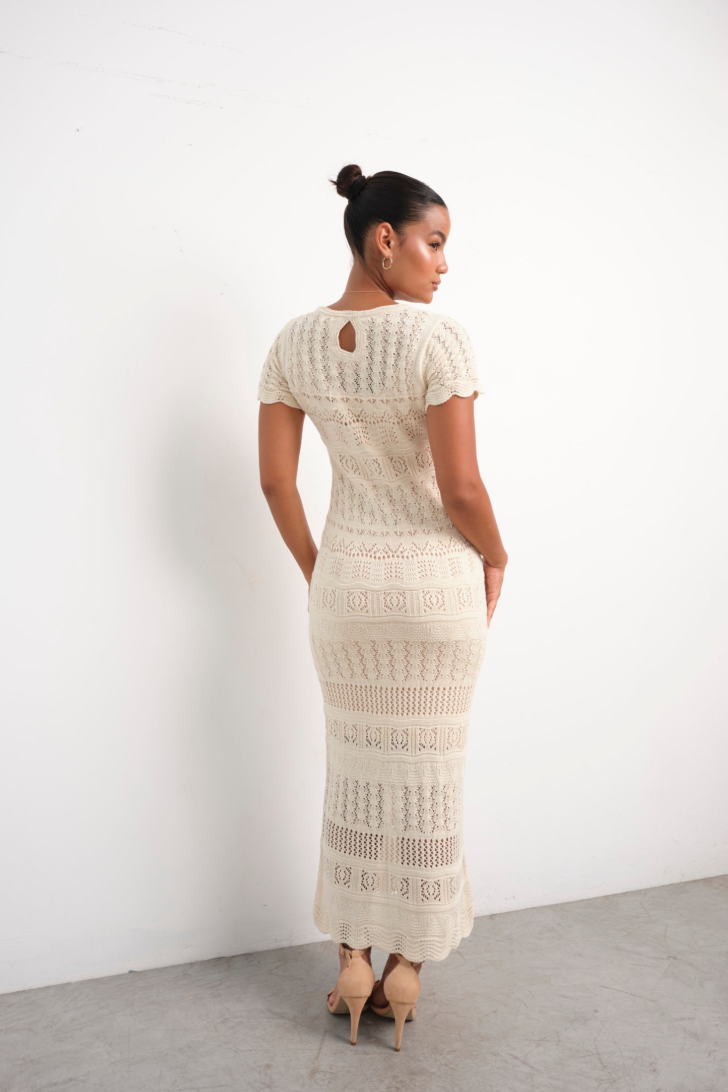 Vestido Bruna - Crudo