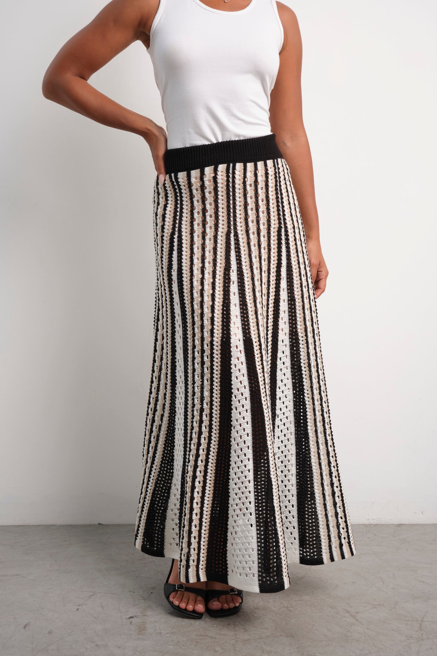 Falda Olivia - Negro