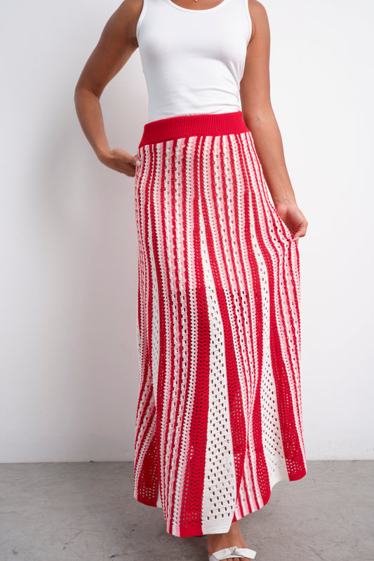 Falda Olivia - Rojo