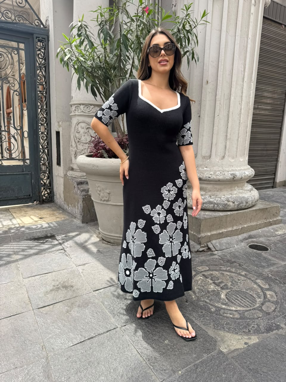 Vestido Marié - Negro Perla