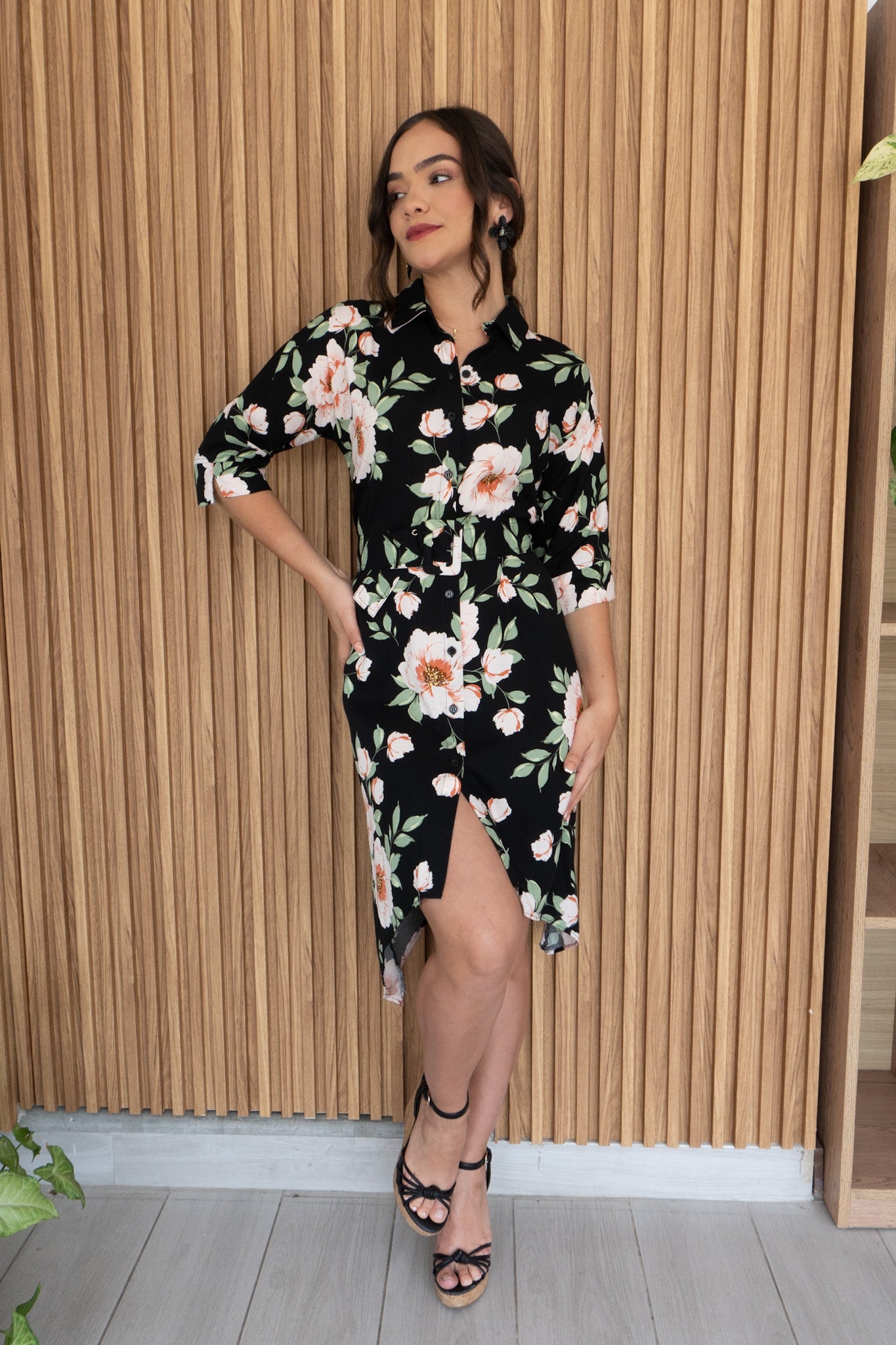 Vestido Azalea - Negro
