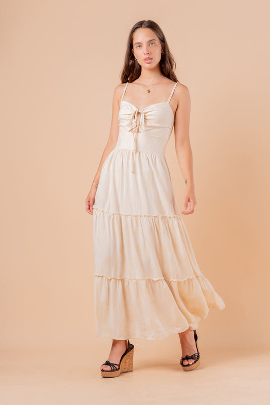 Vestido Analu - Crudo