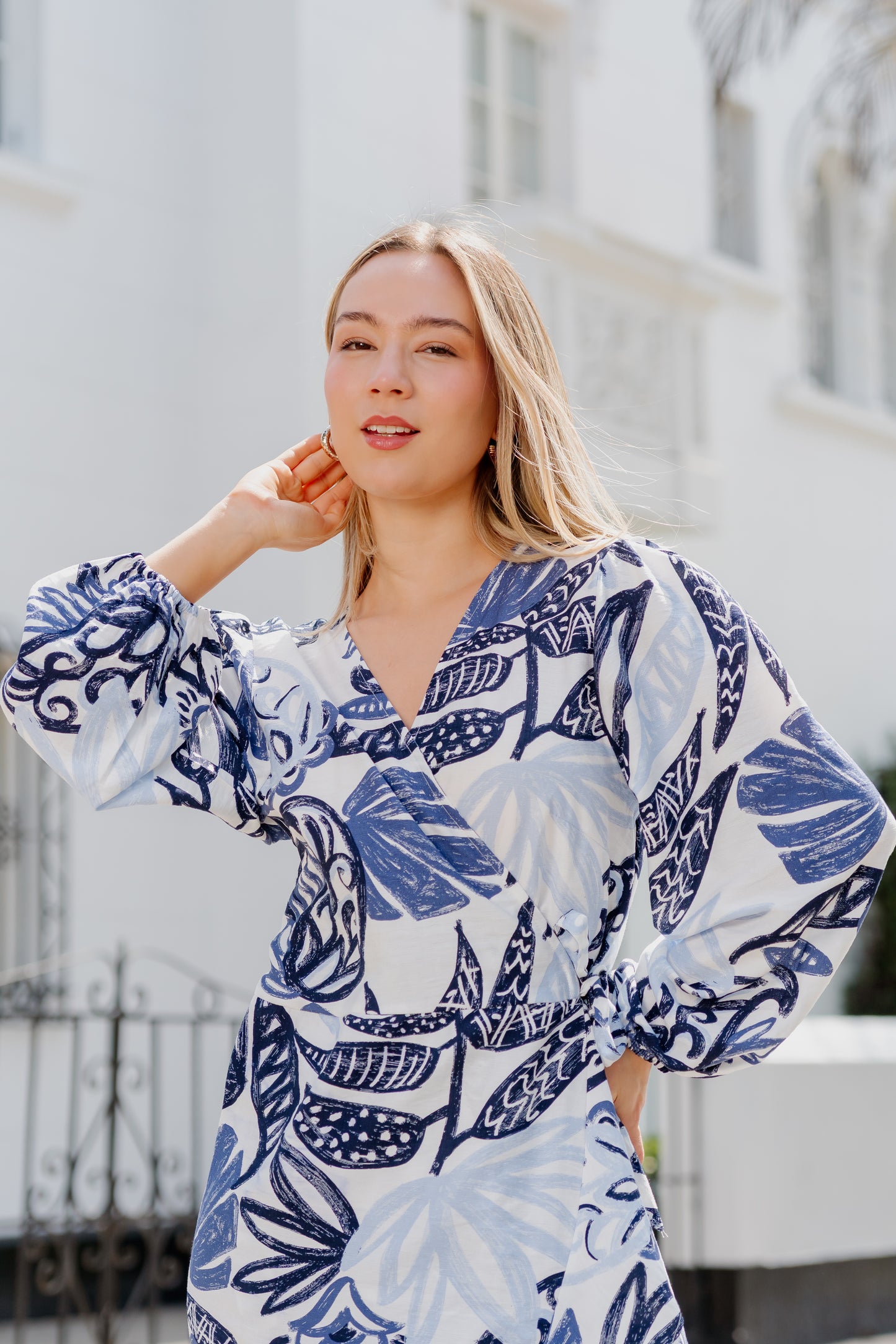 Vestido Anali - Azul