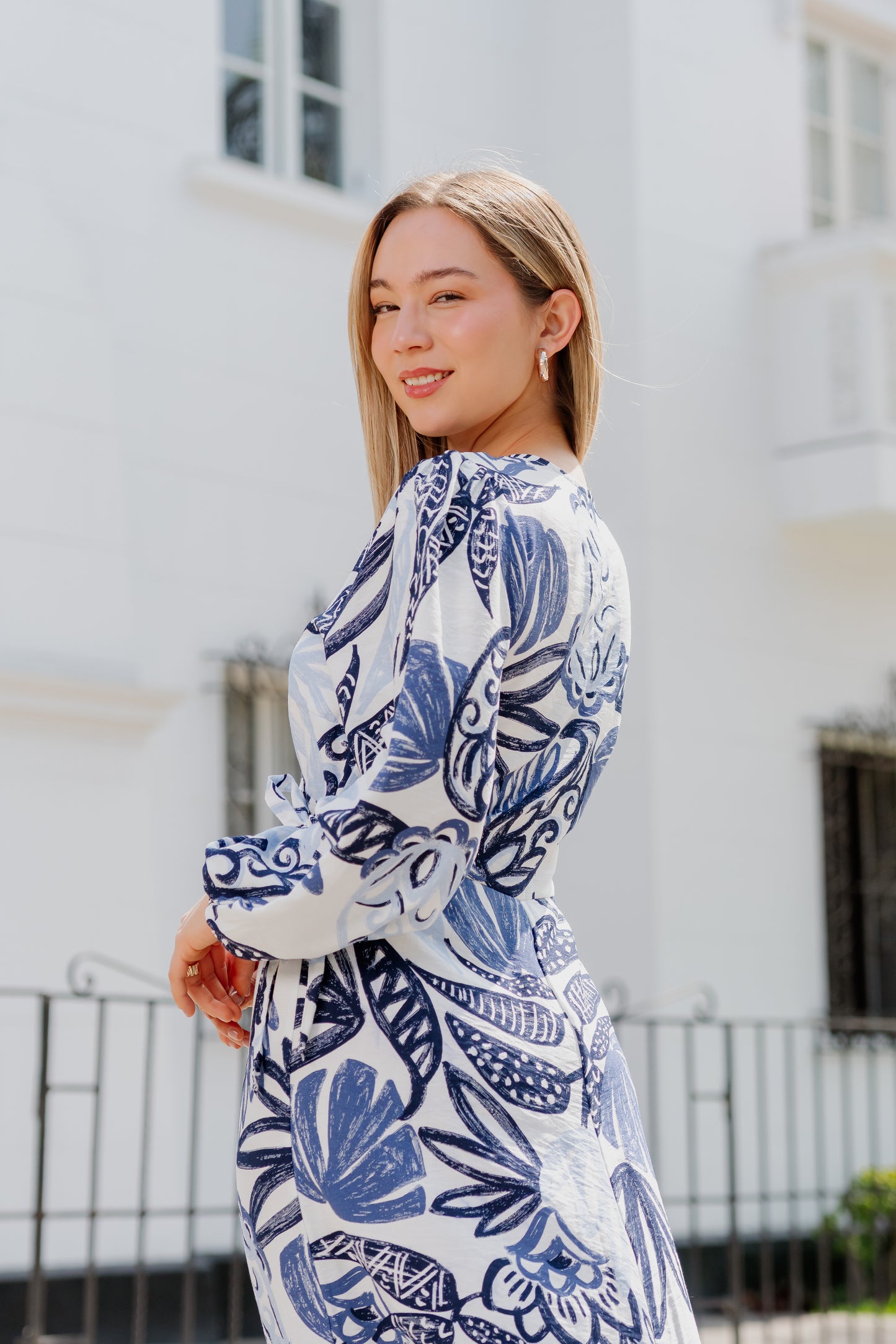 Vestido Anali - Azul