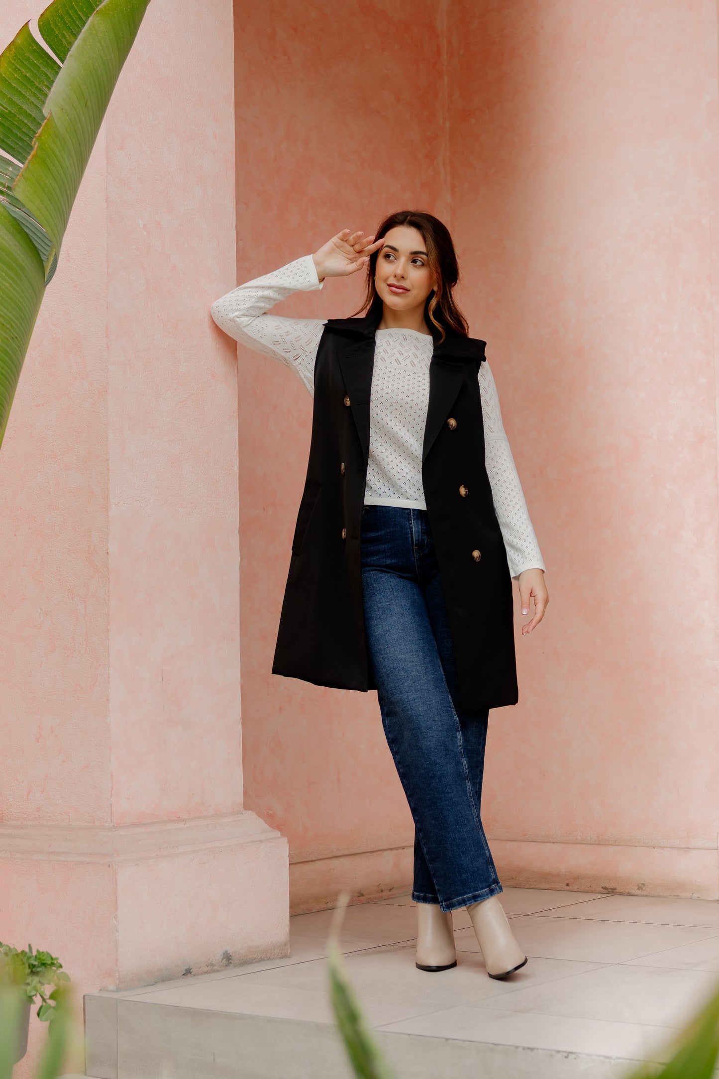 Chaleco Mariale - Negro