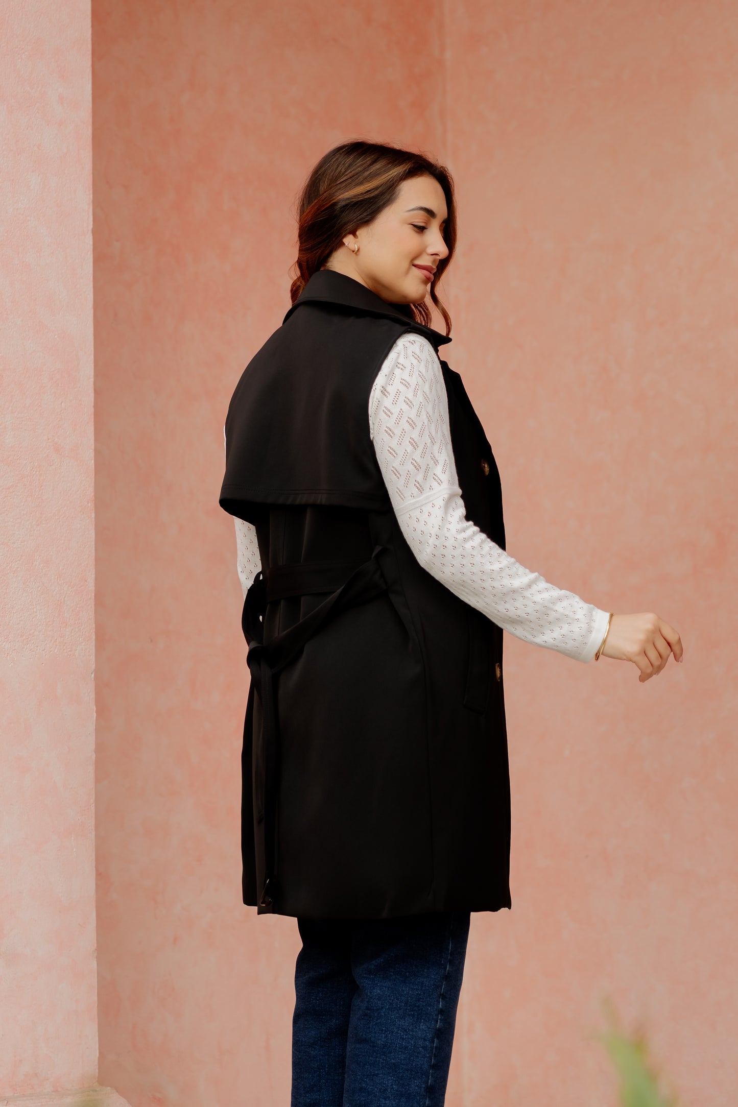 Chaleco Mariale - Negro