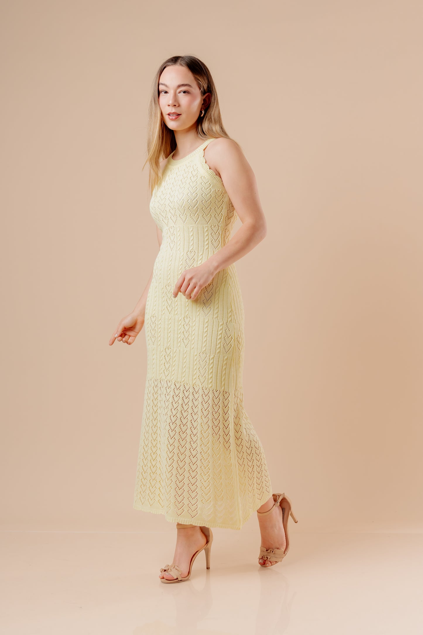 Vestido Ali - Amarillo pastel