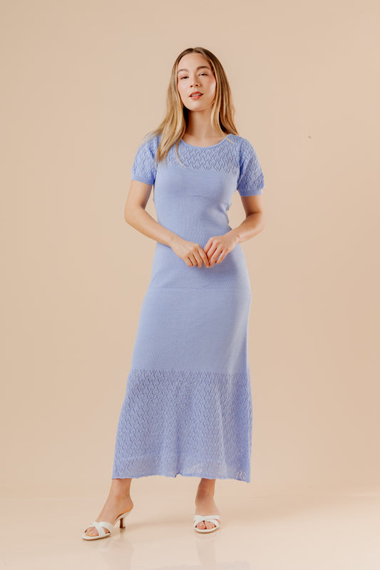 Vestido Valentina - Azul cielo