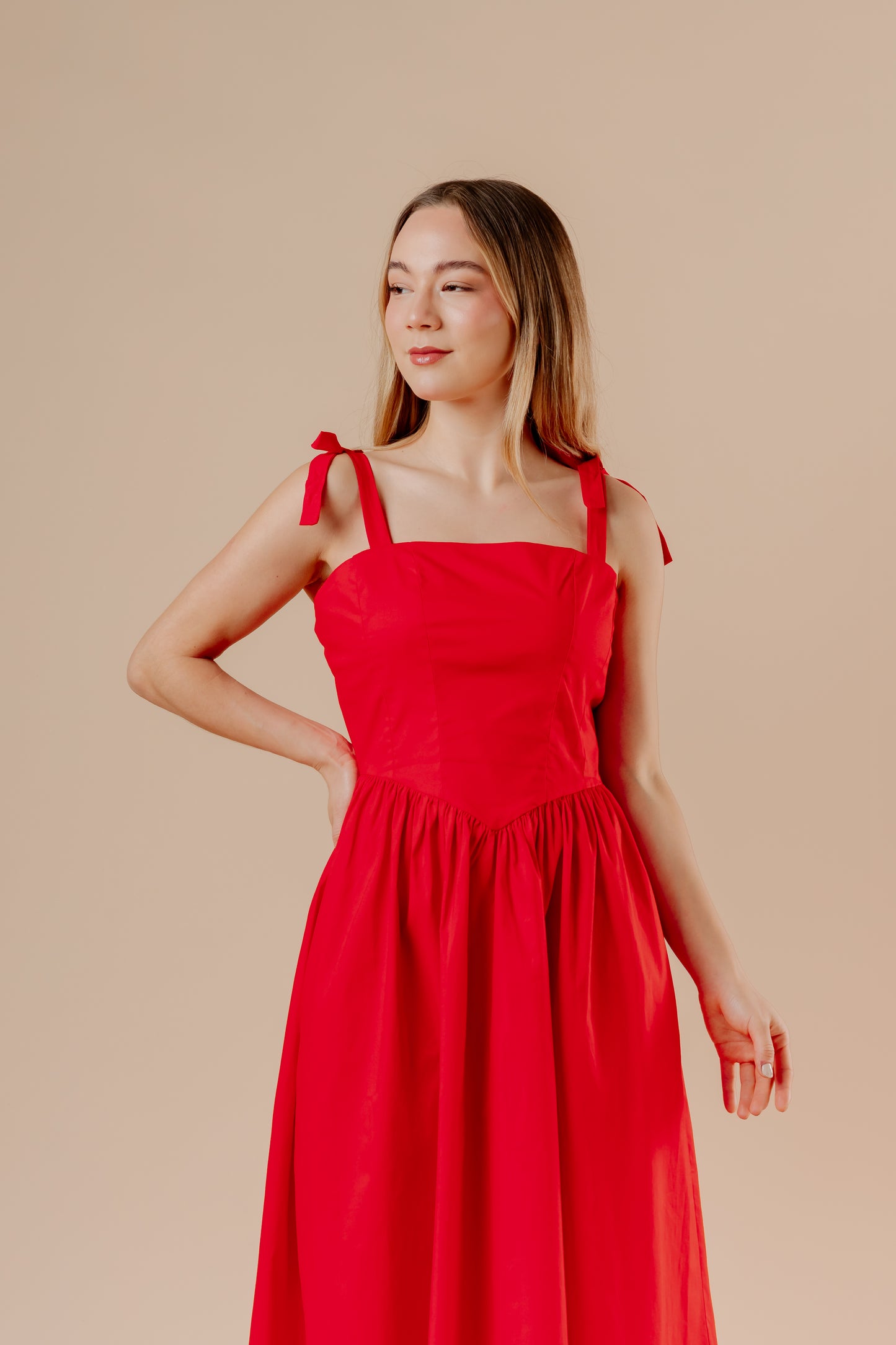 Vestido Lorenza - Rojo