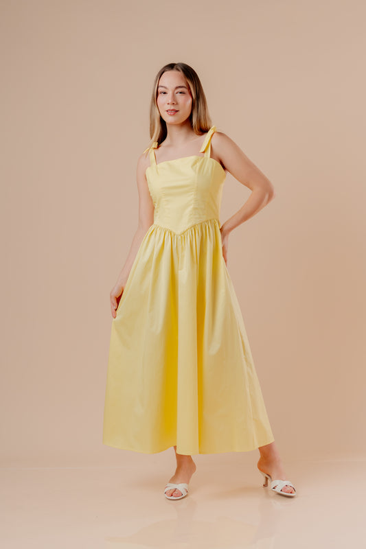 Vestido Lorenza - Amarillo