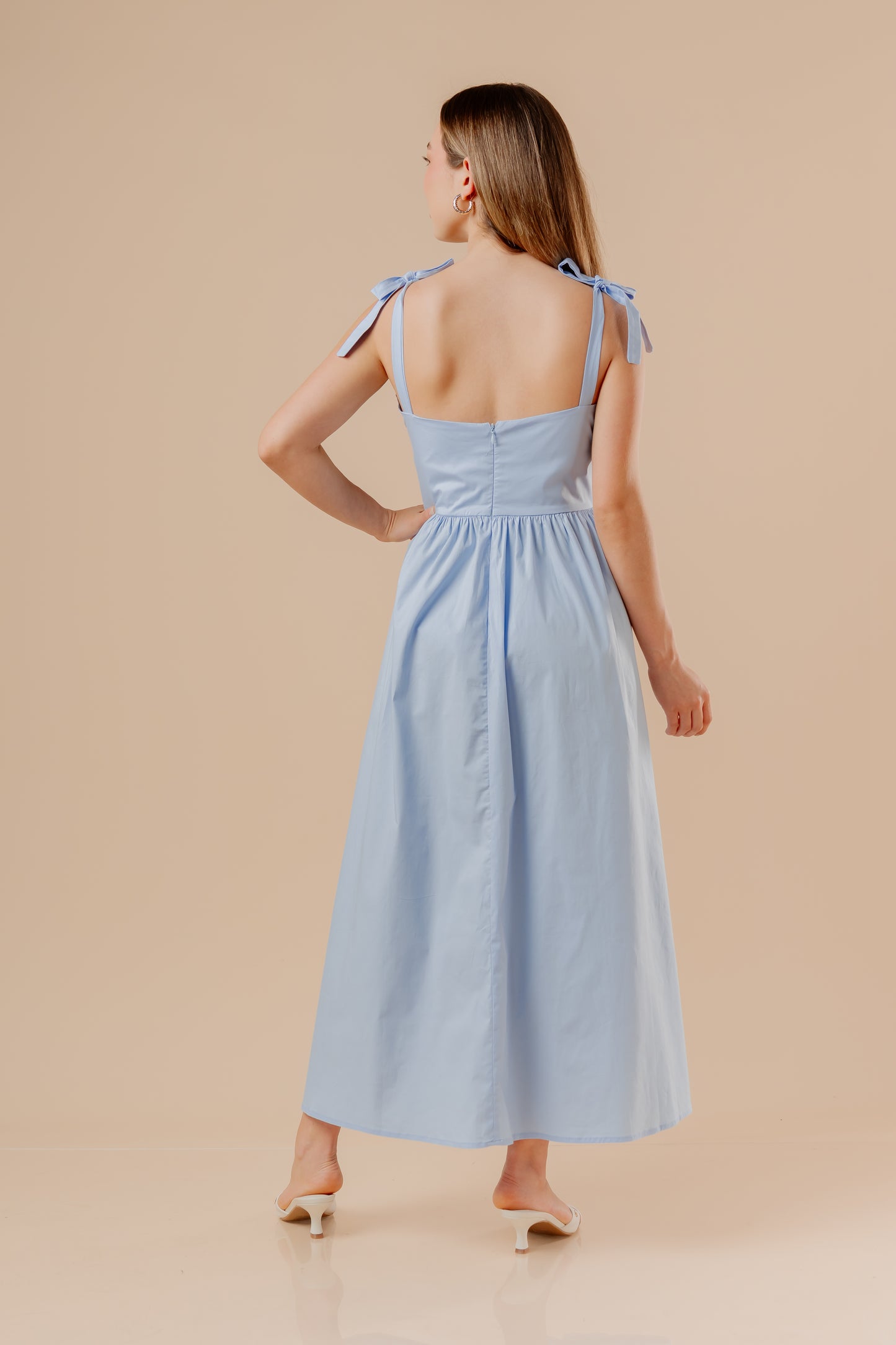 Vestido Lorenza - Celeste