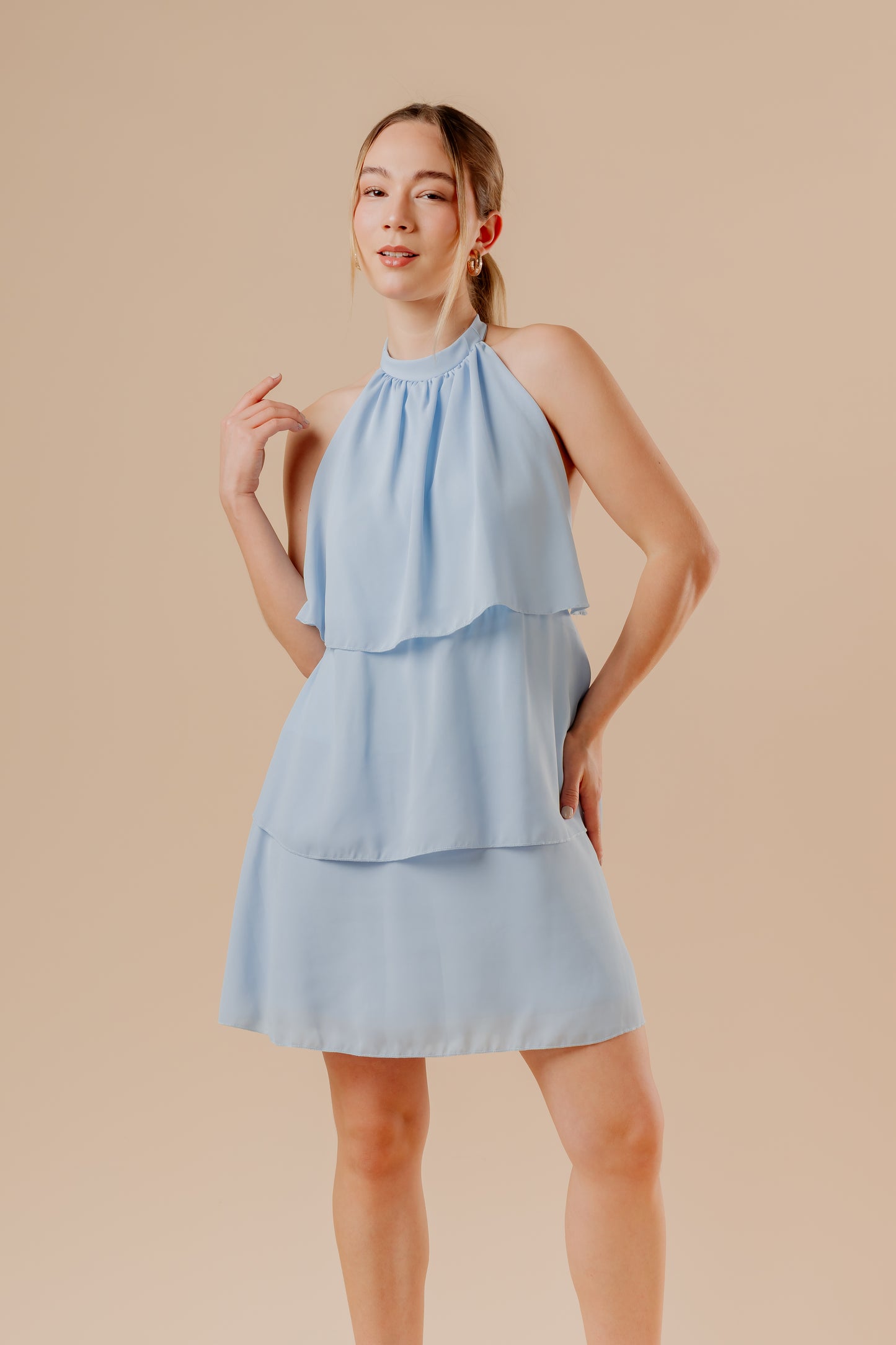 Vestido Linda - Celeste