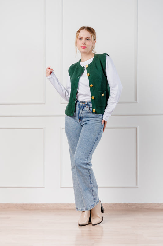 Chaleco Vanessa - Verde