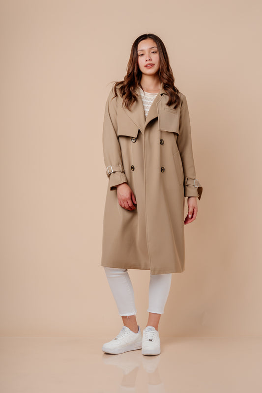 Trench Largo Nana - Beige
