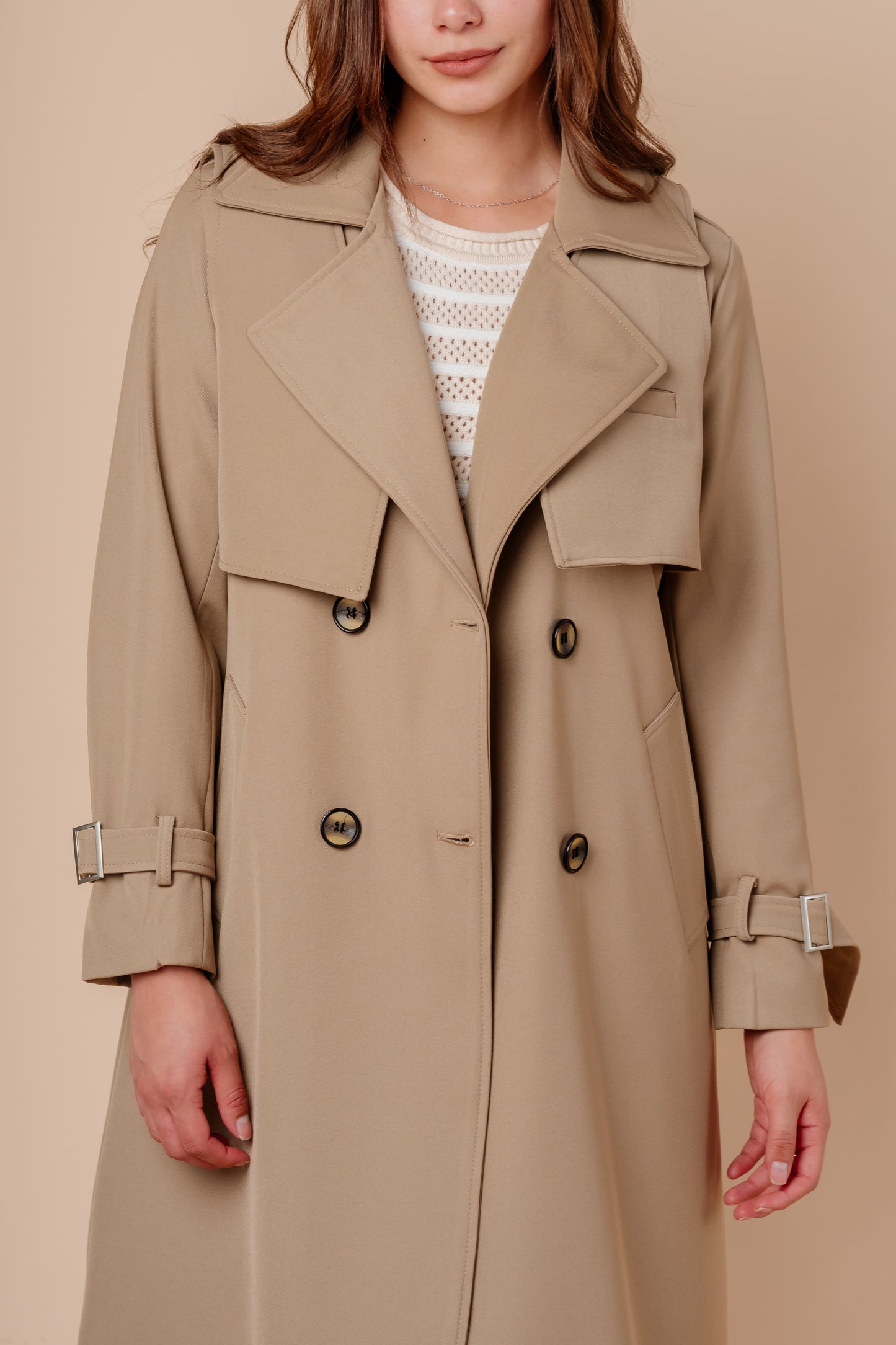 Trench Largo Nana - Beige