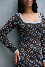 Vestido Sophie - Marrón