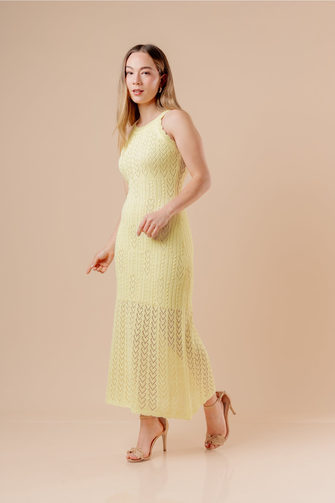 Vestido Ali - Amarillo pastel