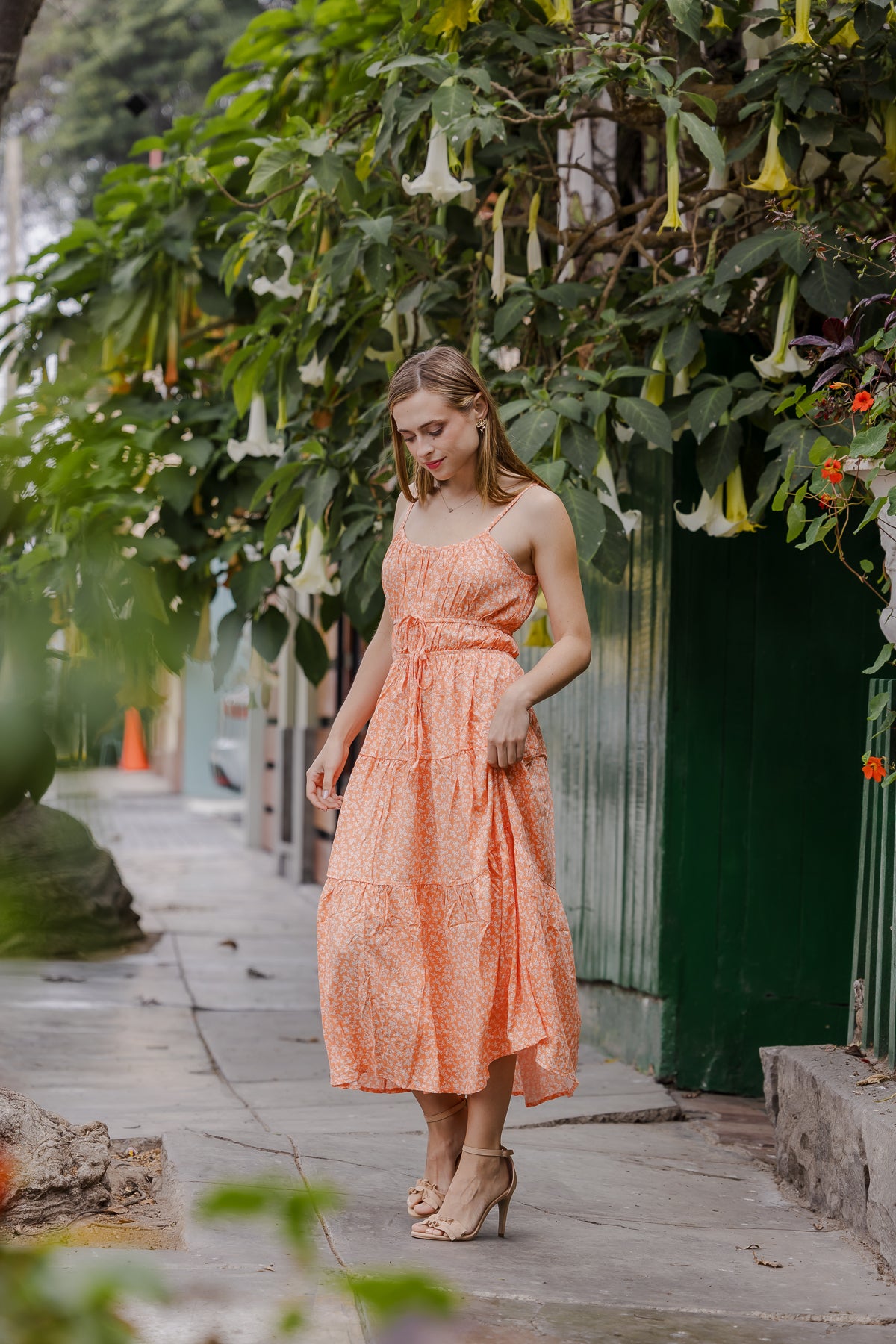 Vestido Kai - Mandarina