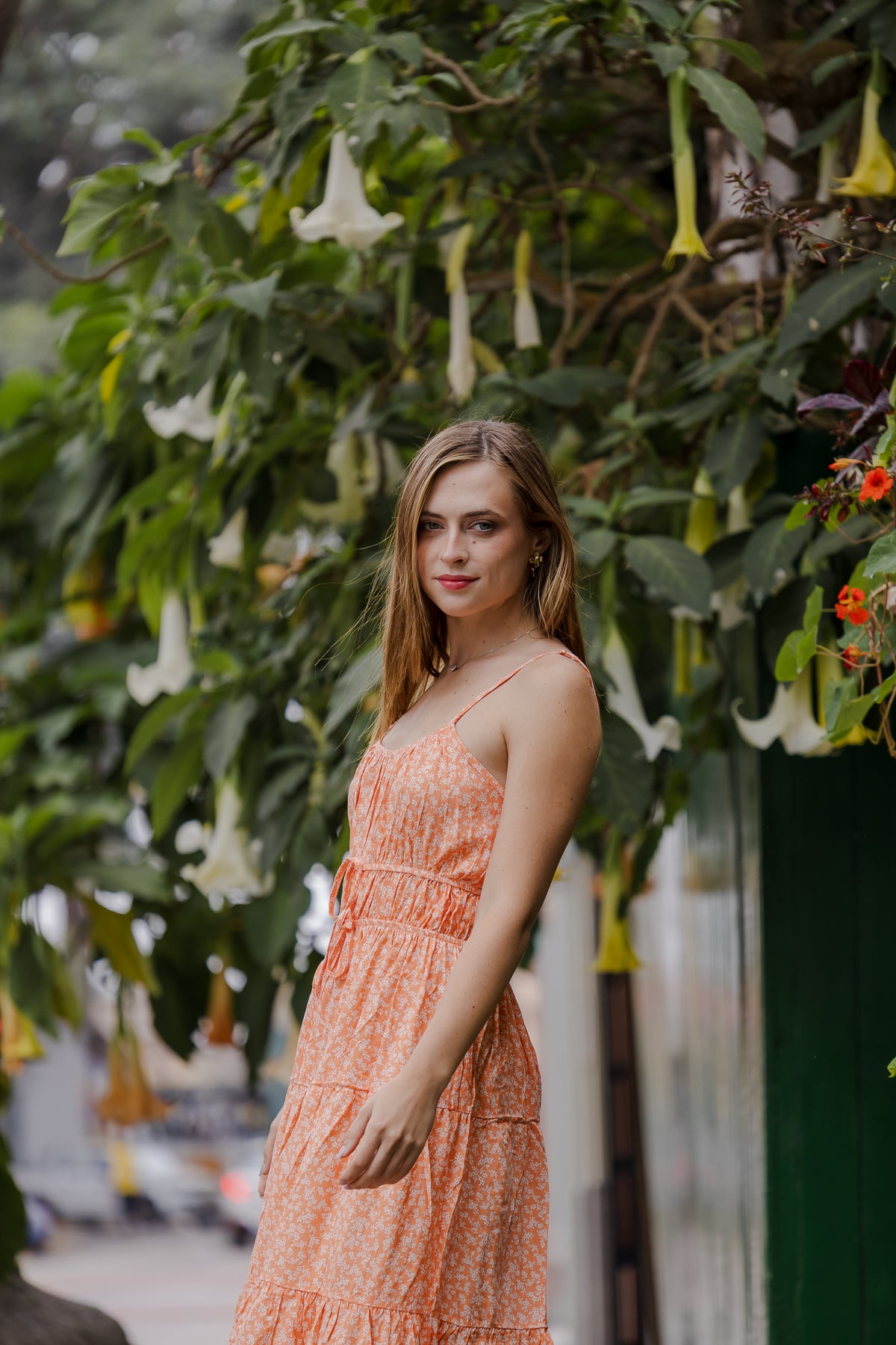 Vestido Kai - Mandarina