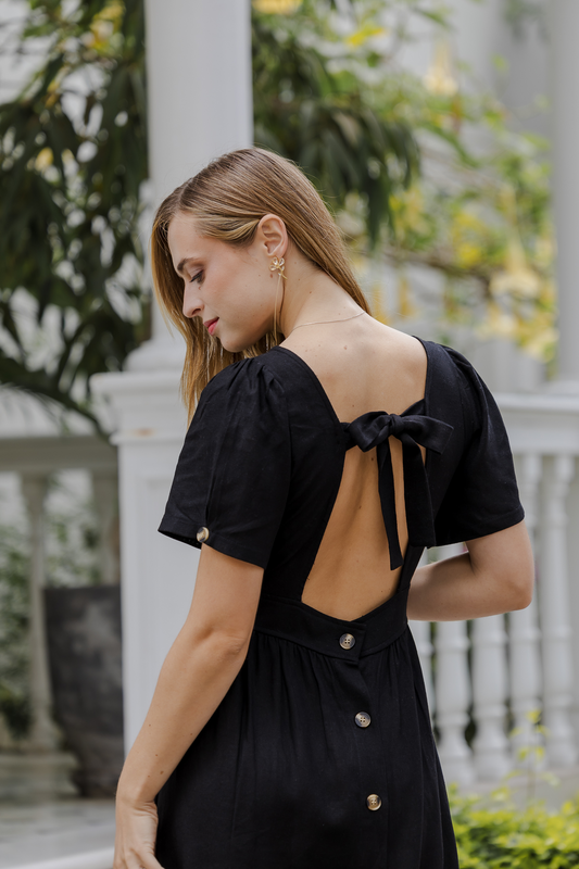 Vestido Poly - Negro