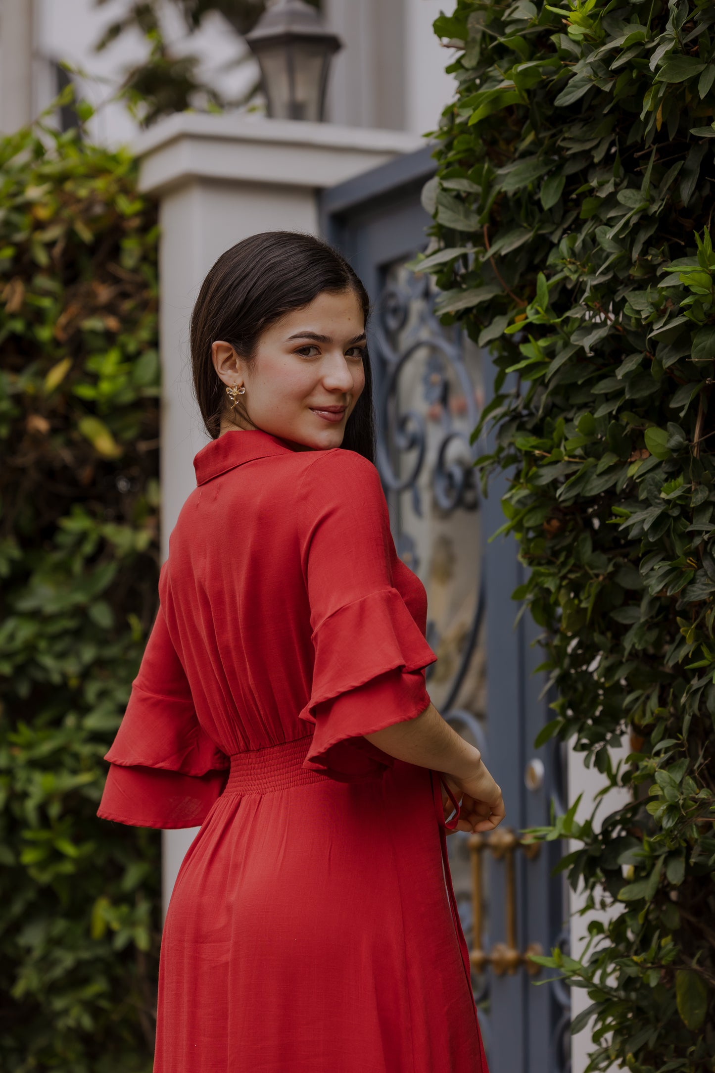 Vestido Aurora - Terracota