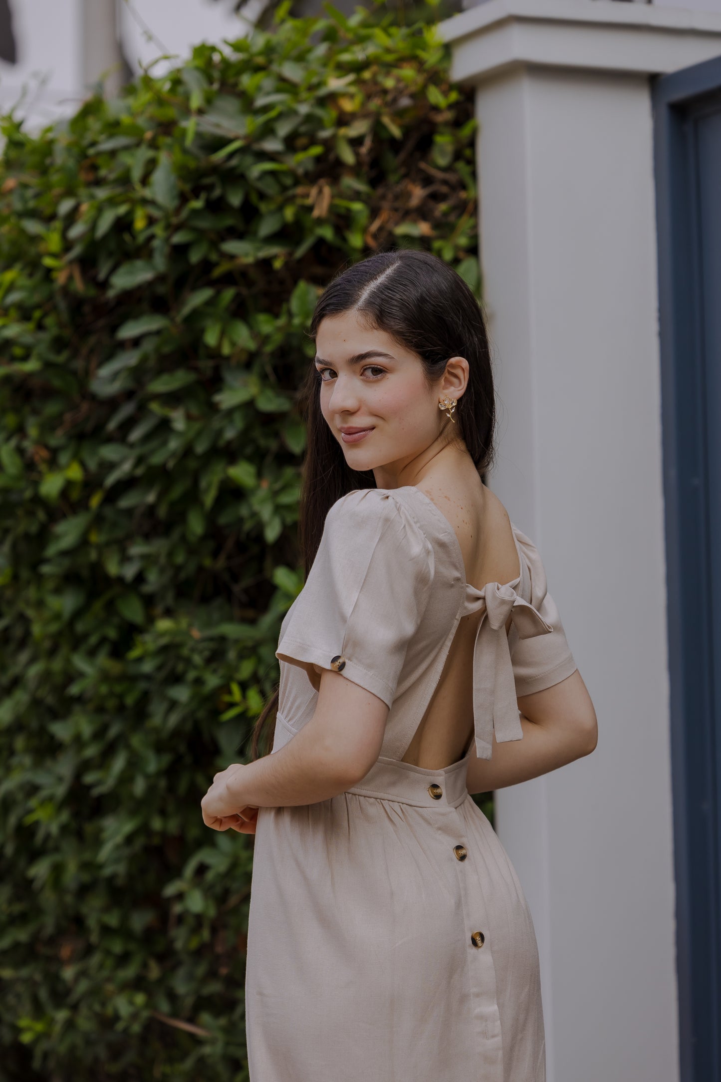 Vestido Poly - Crudo